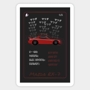 Mazda RX-7 Magnet